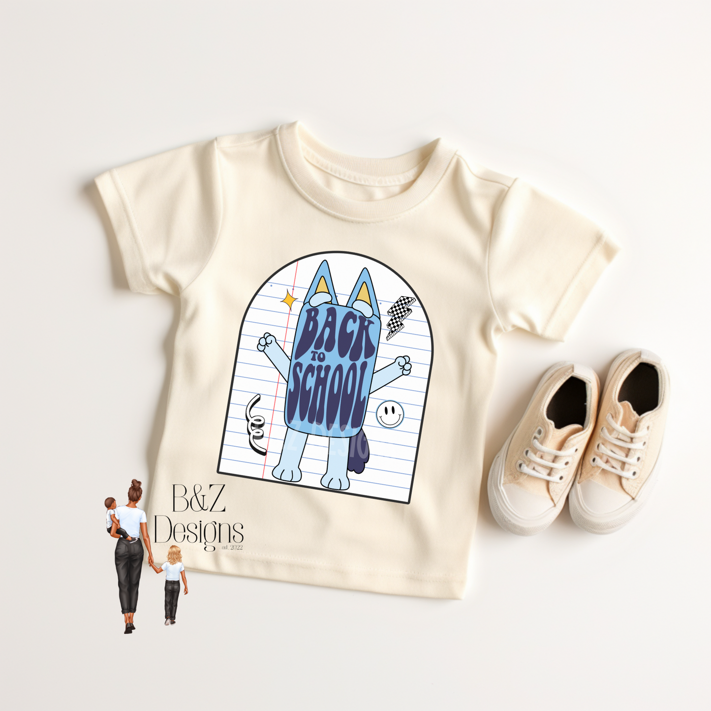 Blue Dog Back To School