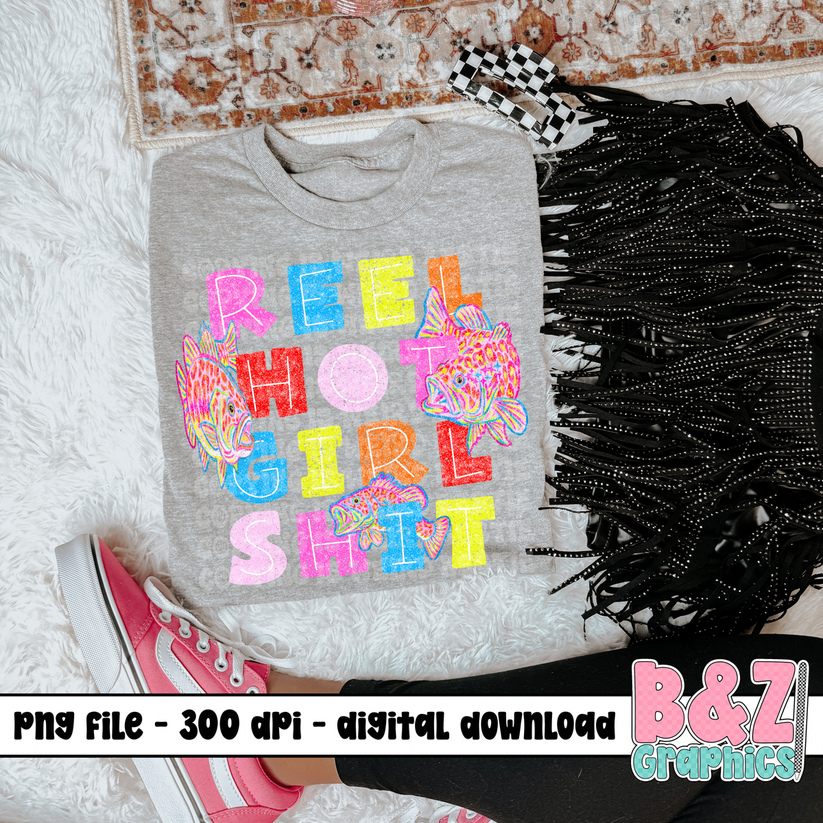 Reel Hot Girl Sh!t PNG