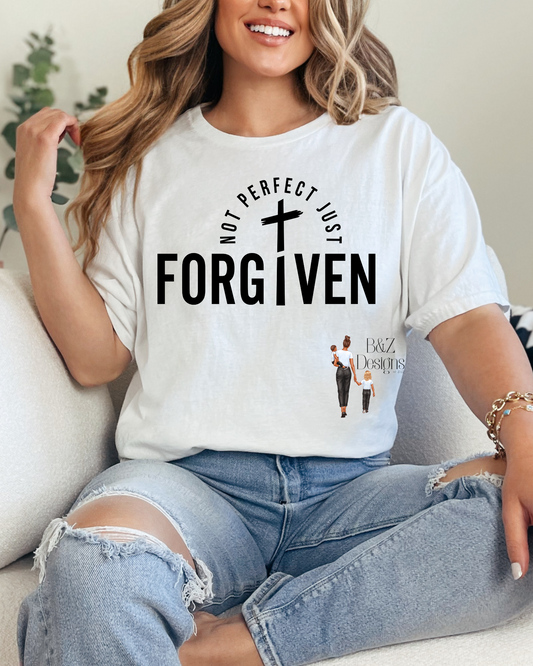 Not Perfect Just Forgiven Tee/Crew