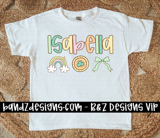 Girls Custom Name