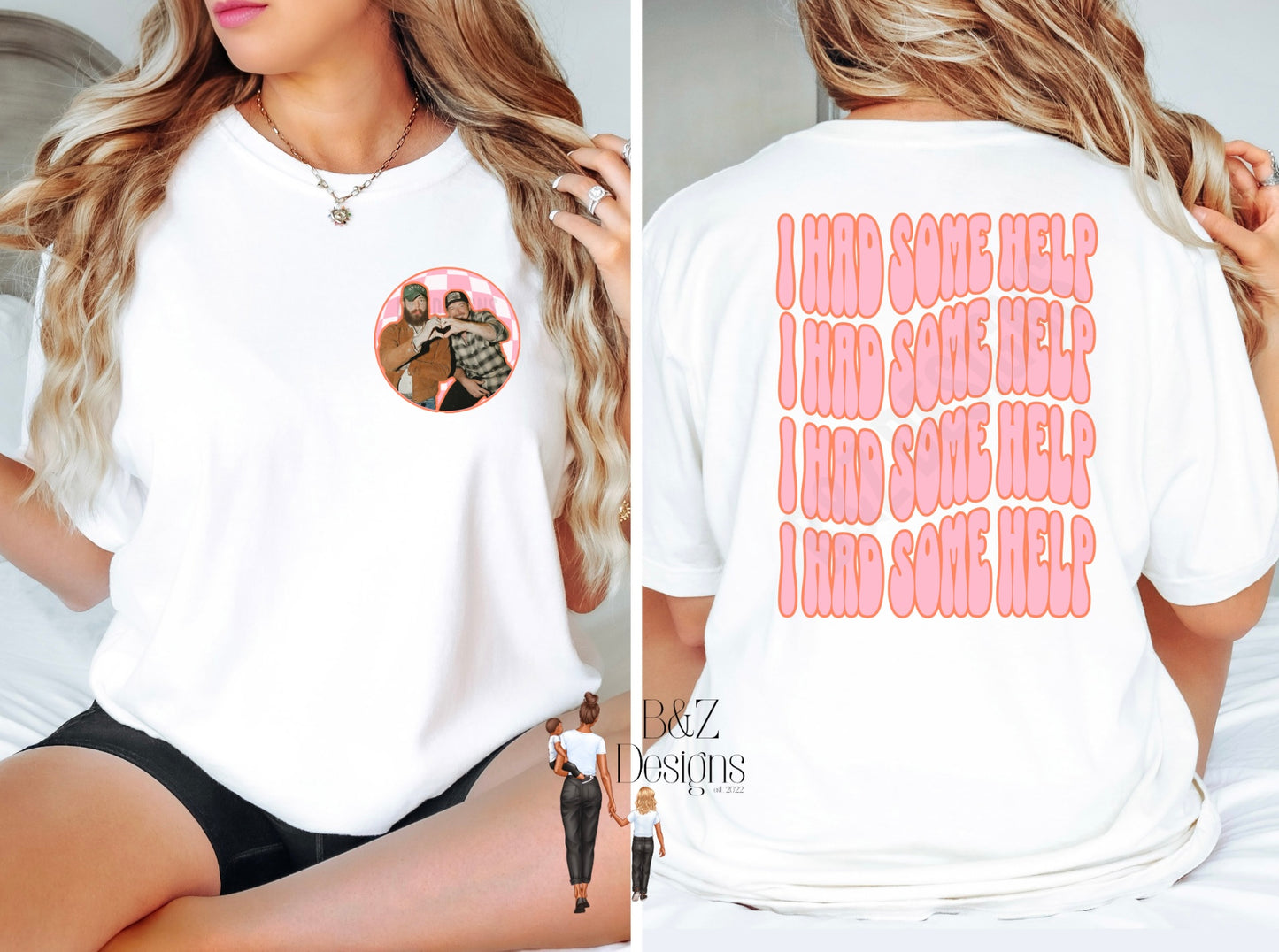 Girly Had Some Help Tee/Crew