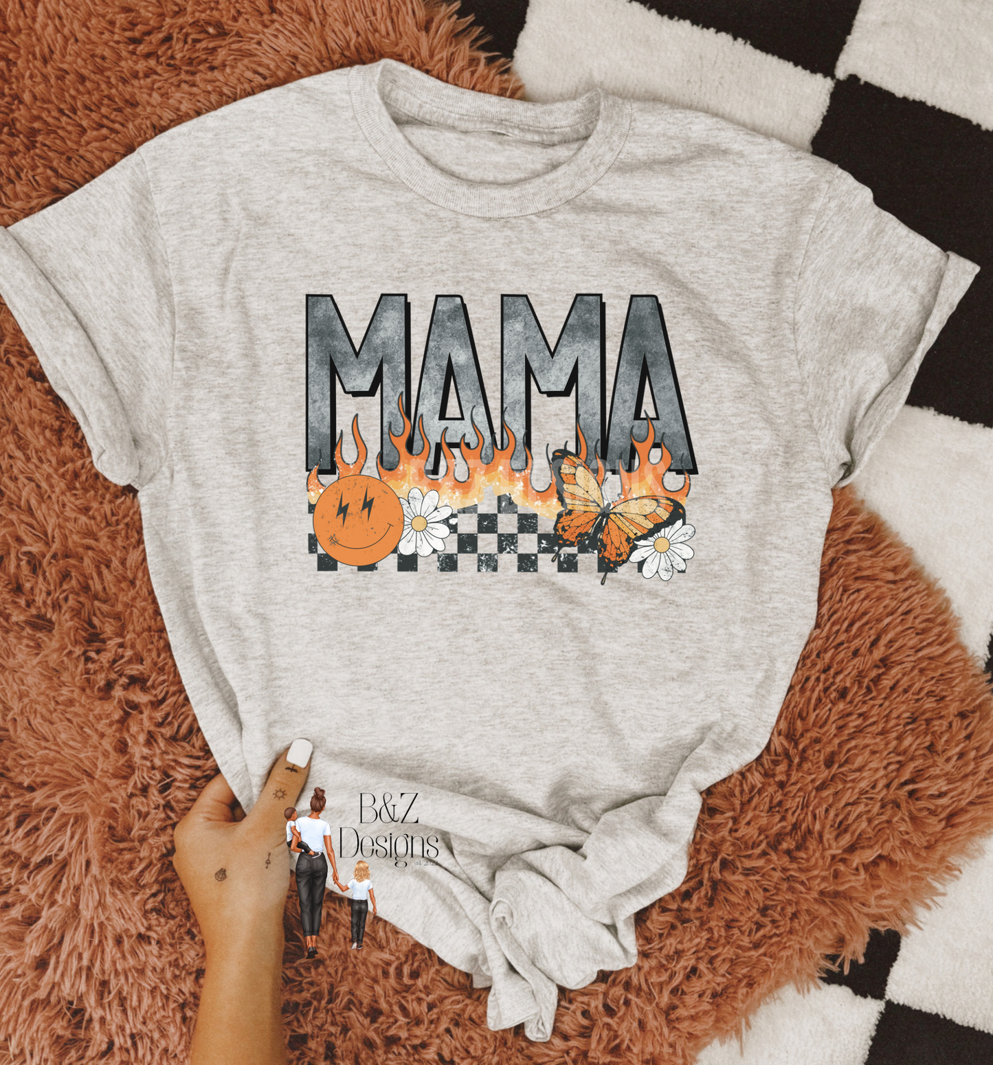 Rocker Mama Tee/Crew