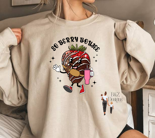 So Berry Boujee Tee/Crew