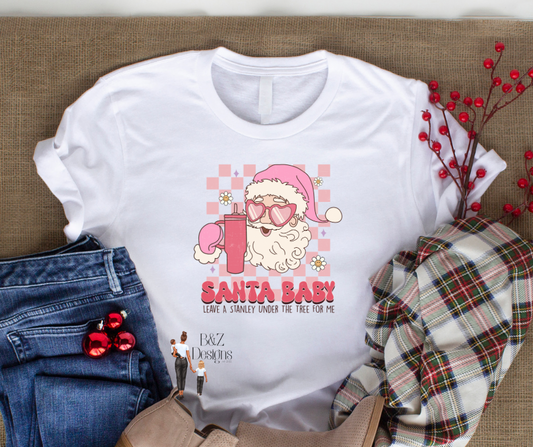 Santa Baby Tee/Crew
