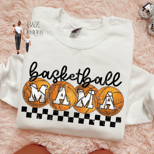 Basketball Mama Tee/Crew
