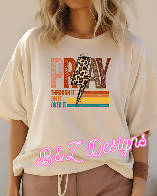Retro Pray Tee/Crew
