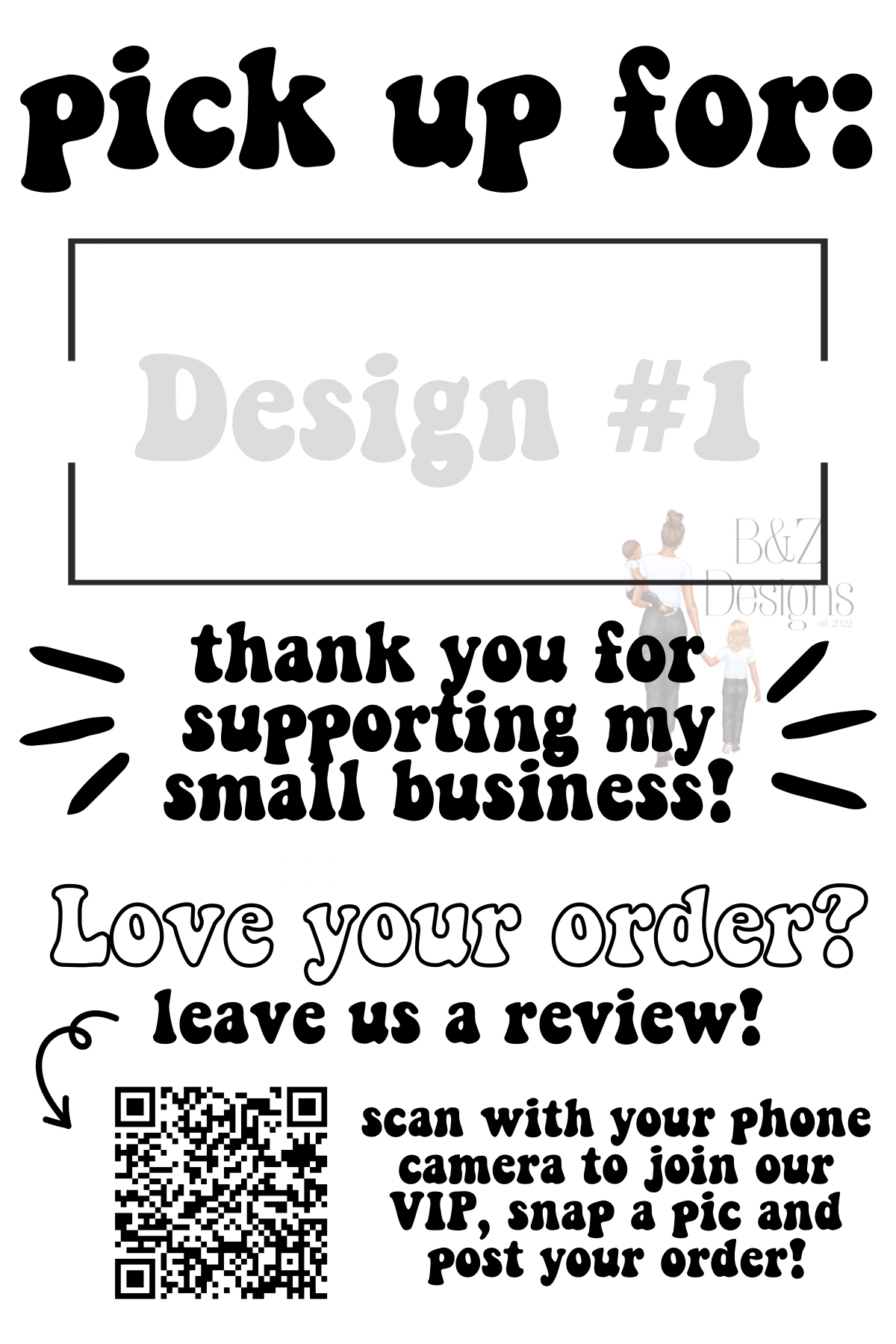 Custom Small Biz Big Labels