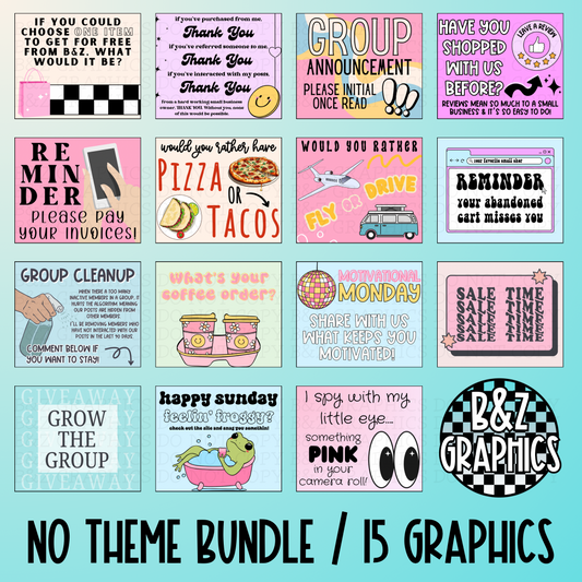 No Particular Theme Engagement Bundle