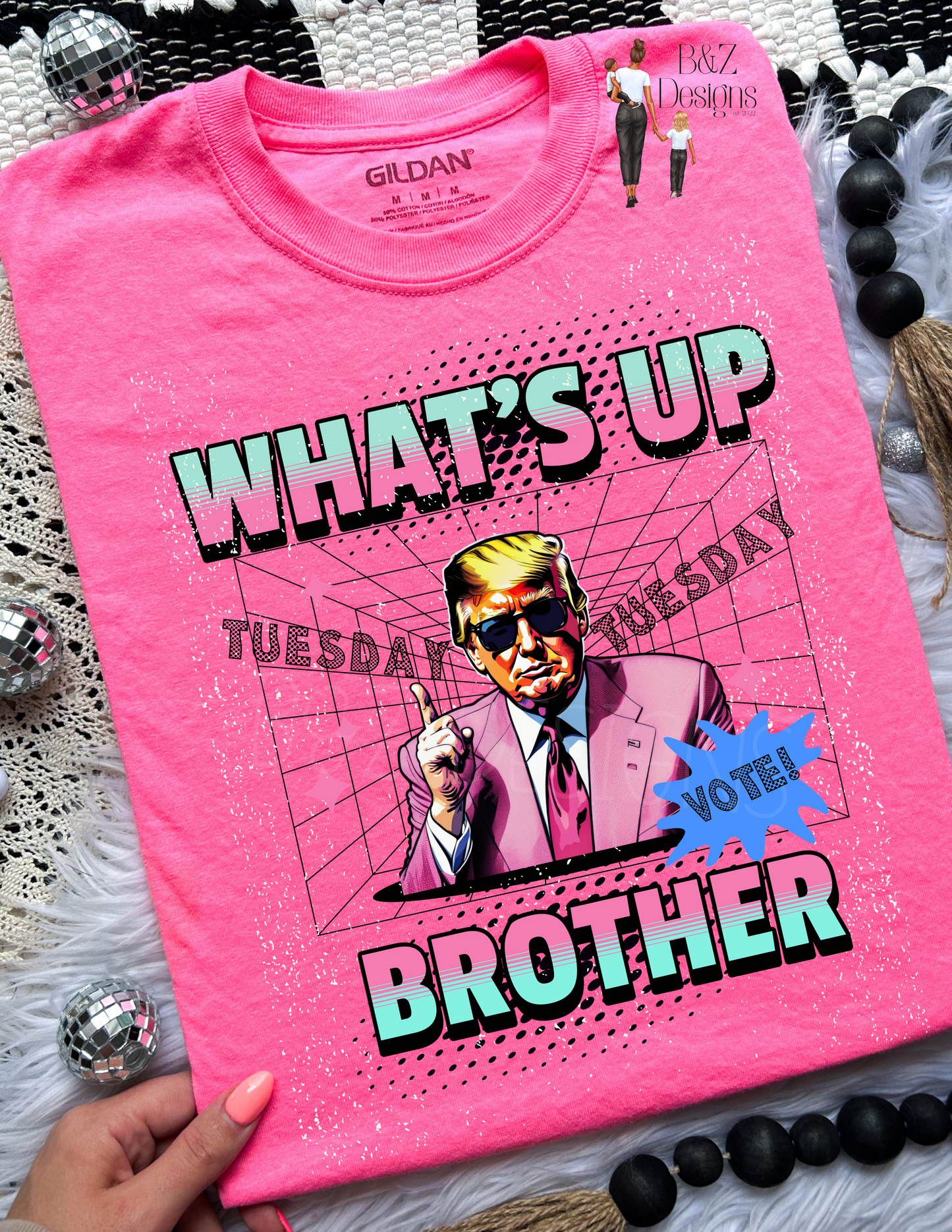 What’s Up Brother (Trump) Tee/Crew