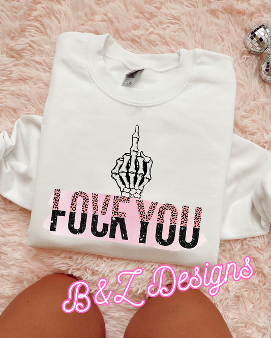 F/LOVE YOU Tee/Crew