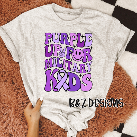 Purple Up For Military Kids