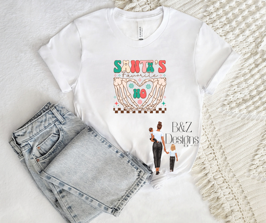 Santa’s Favorite Ho Tee/Crew