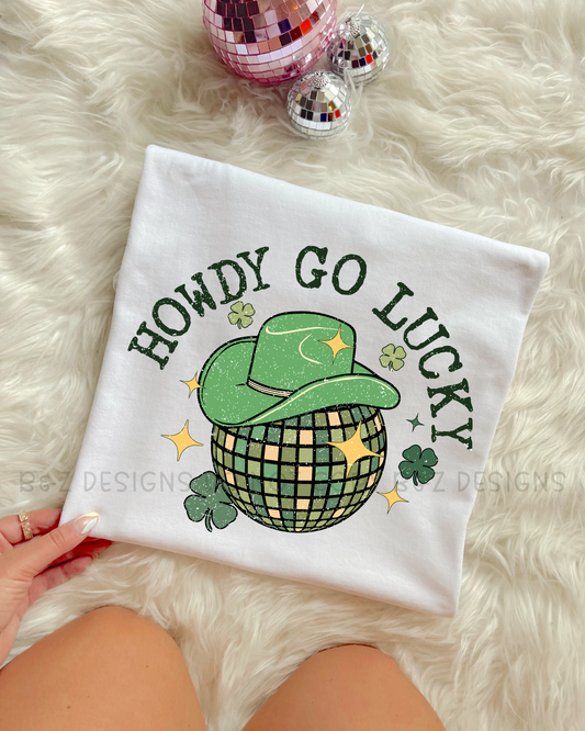 Howdy Go Lucky Tee/Crew
