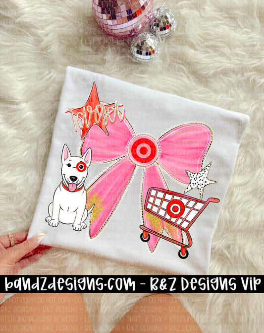 Pink Bow Target
