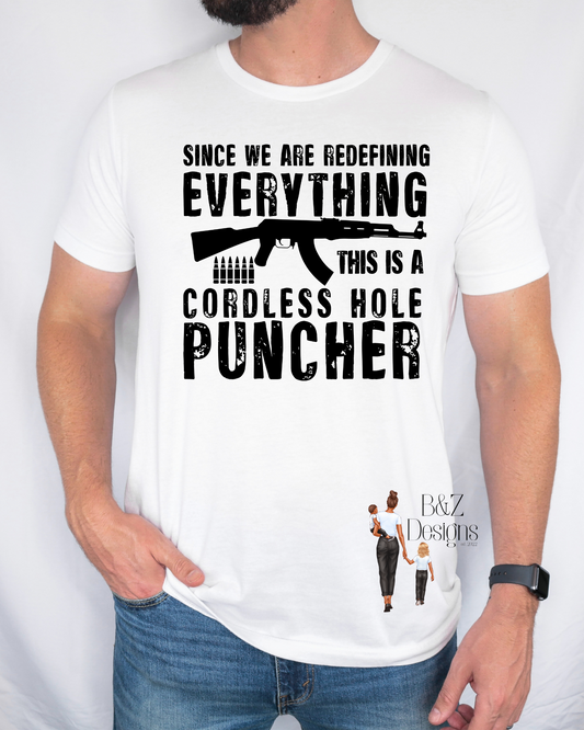 Cordless Hole Puncher Tee/Crew