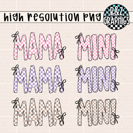 Mama & Mini Bundle PNG