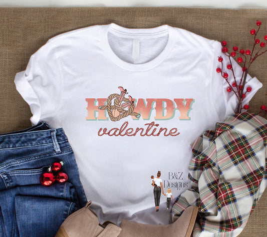 Howdy Valentine Tee/Crew
