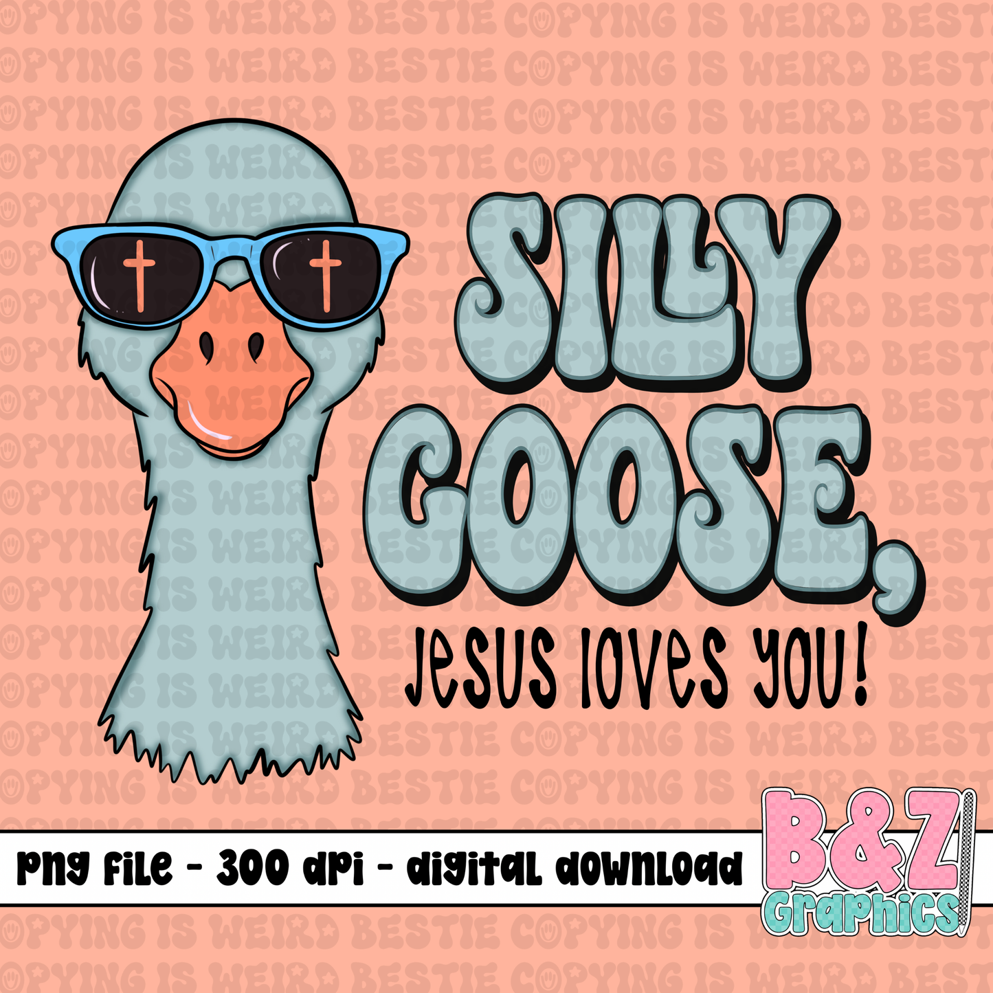 You Silly Goose PNG