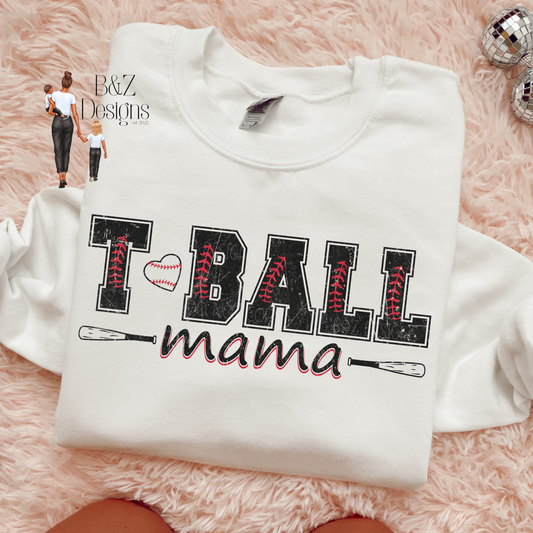 T-Ball Mama Tee/Crew