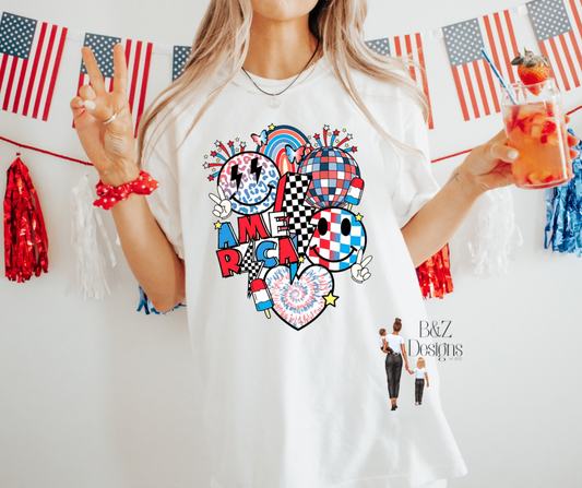Retro Smiley America