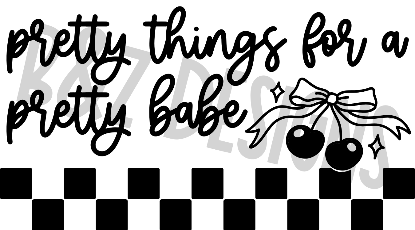 Pretty Things For A Pretty Babe Small Labels Pack