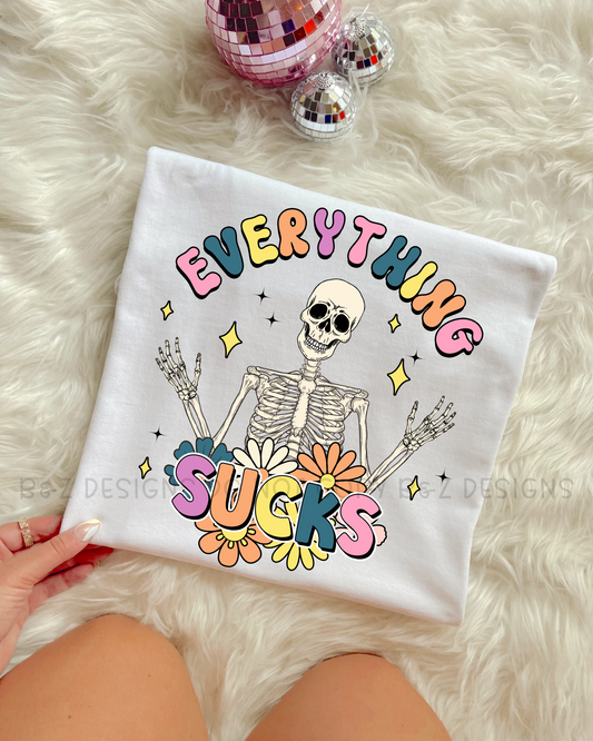 Everything Sucks Tee/Crew