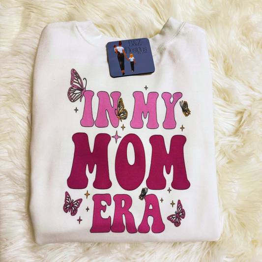 In My Mom Era Butterfly Tee/Crew