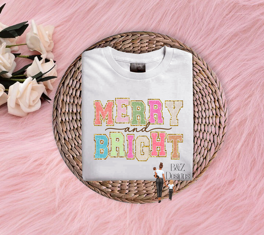 Merry & Bright Tee/Crew