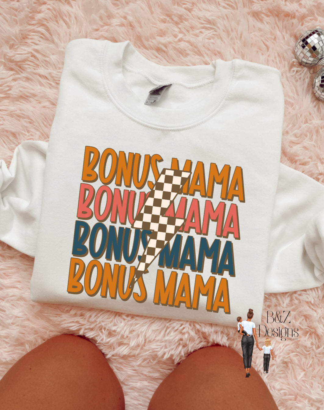 Retro Bonus Mama Tee/Crew