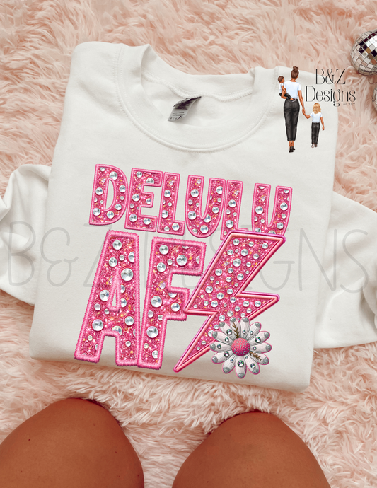 Delulu AF Tee/Crew