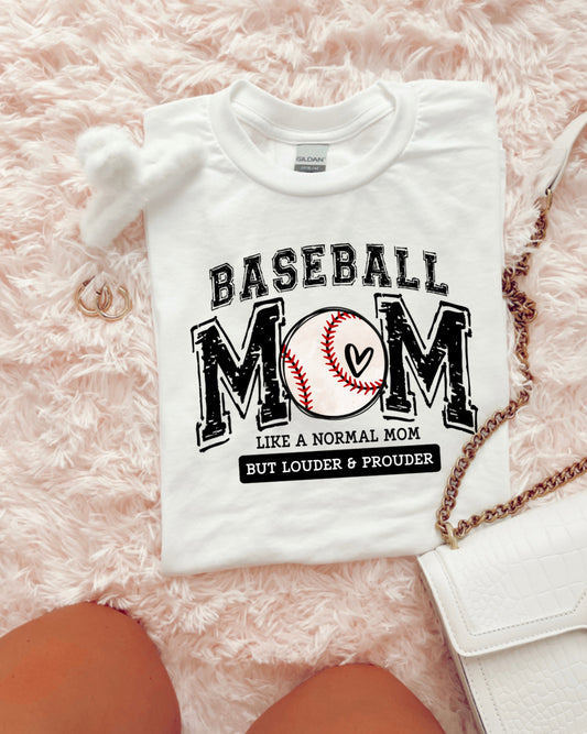 Baseball Mom Tee/Crew
