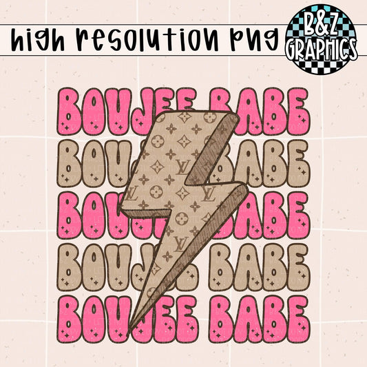 Boujee Babe PNG