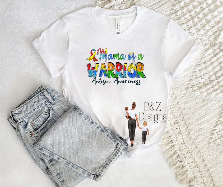 Autism Awareness Mama Tee/Crew
