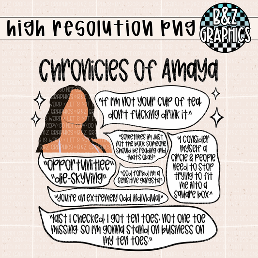 Chronicles of Amaya PNG