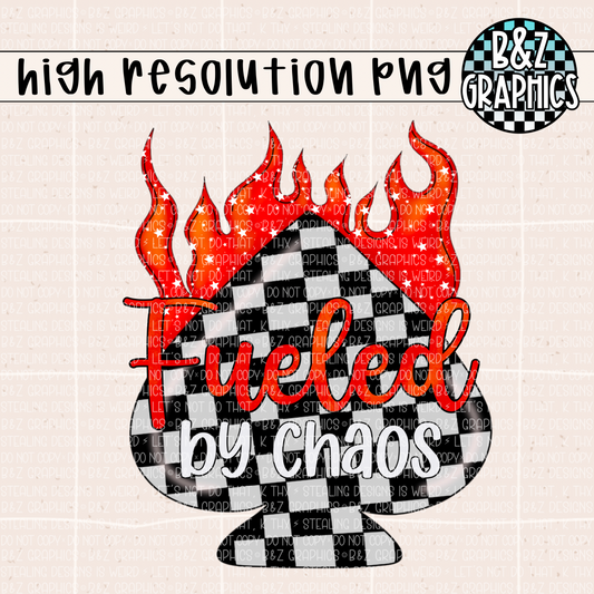 Fueled By Chaos PNG