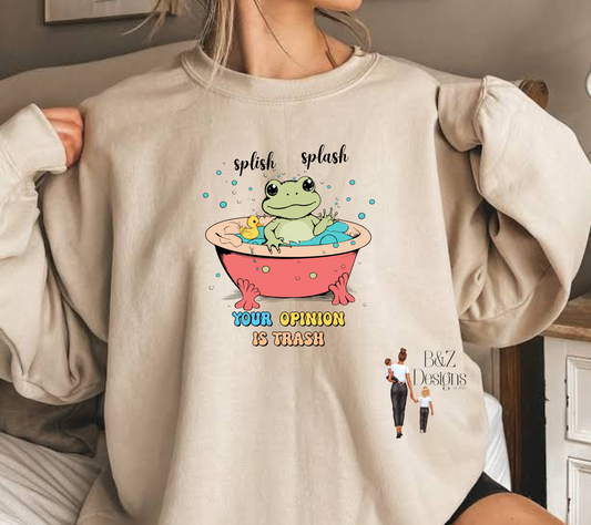 Your Opinion Is Trash Tee/Crew