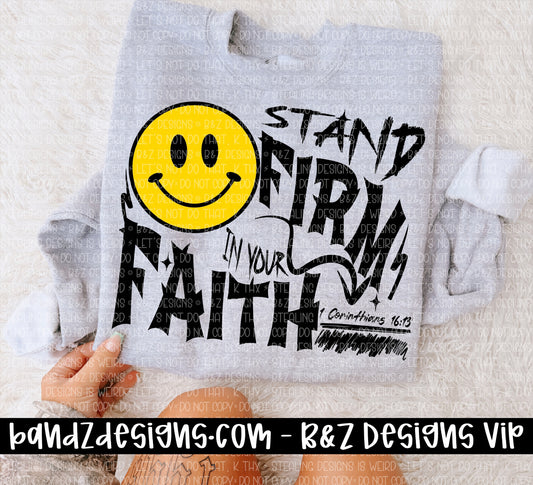 Stand Firm In Your Faith