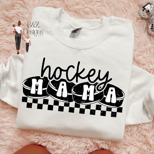 Hockey Mama Tee/Crew