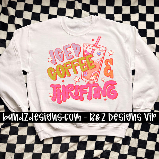 Iced Coffee & Thrifting