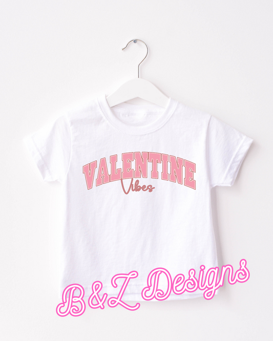 Kids Valentines Vibes Tee/Crew