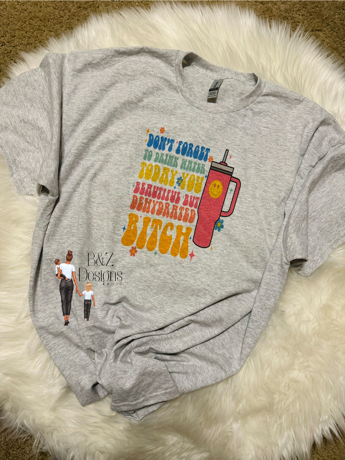 Don’t Forget To Drink Water Tee/Crew