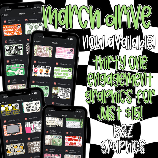 March Engagement Drive